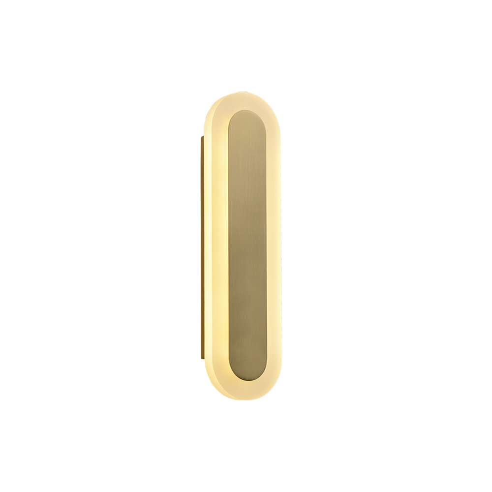 Contemporary Floating Oval LED Wall Sconce - view 8