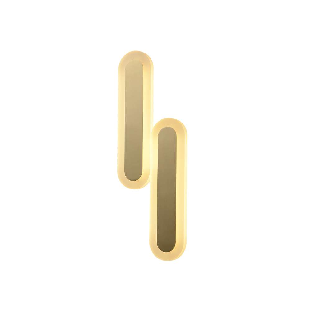 Contemporary Floating Oval LED Wall Sconce - view 9