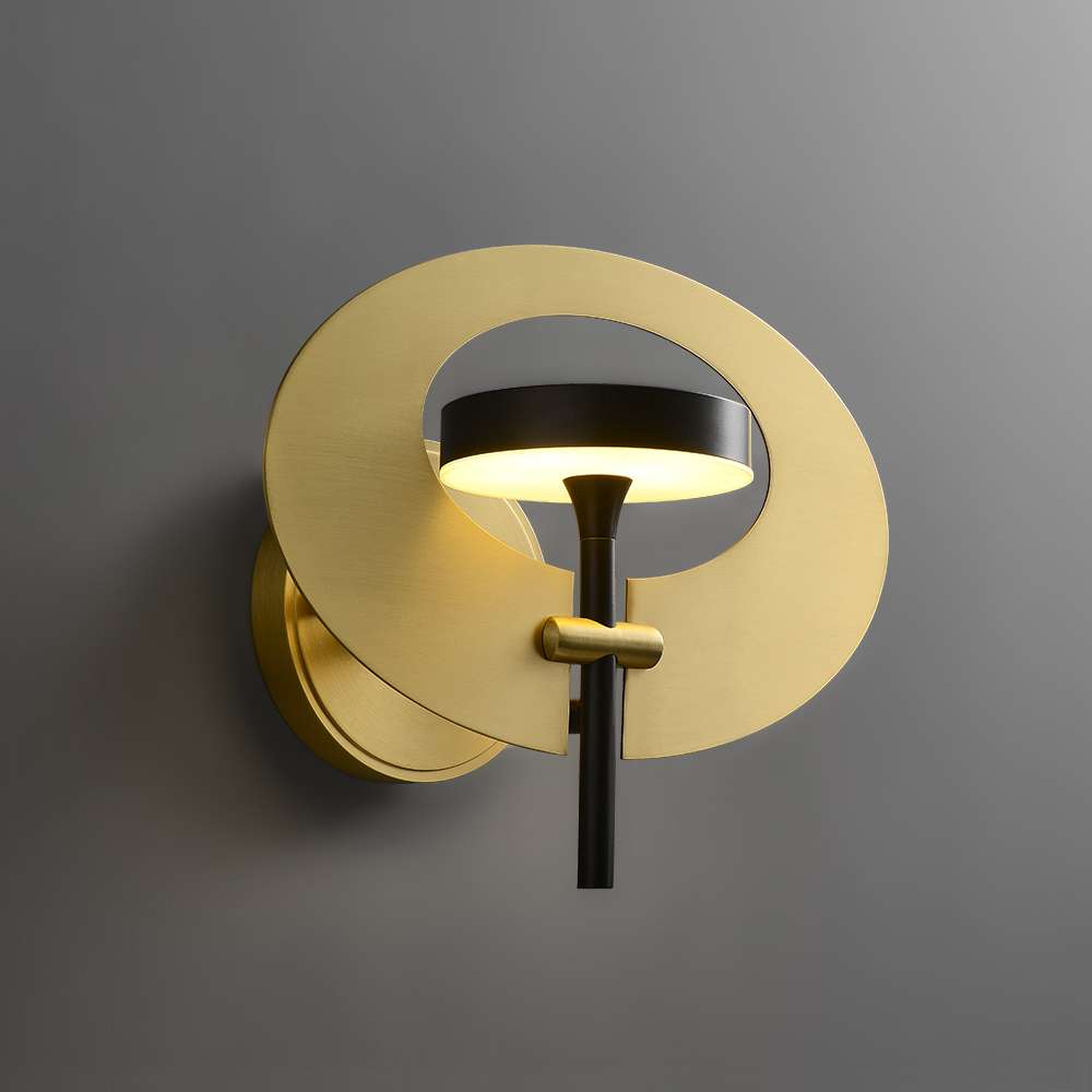 Dayan Modern Brass Sconce - Elegant Modern Sconces for Any Room - view 1