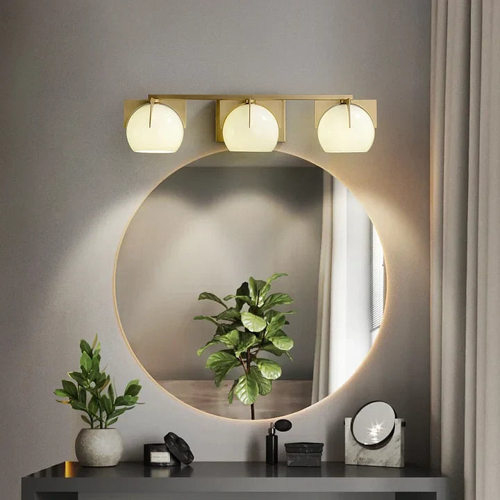 Abbott Modern Brass Vanity Light - view 2