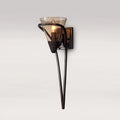 Olympia 1-Light Decorative Wall Sconce in Black - view 1