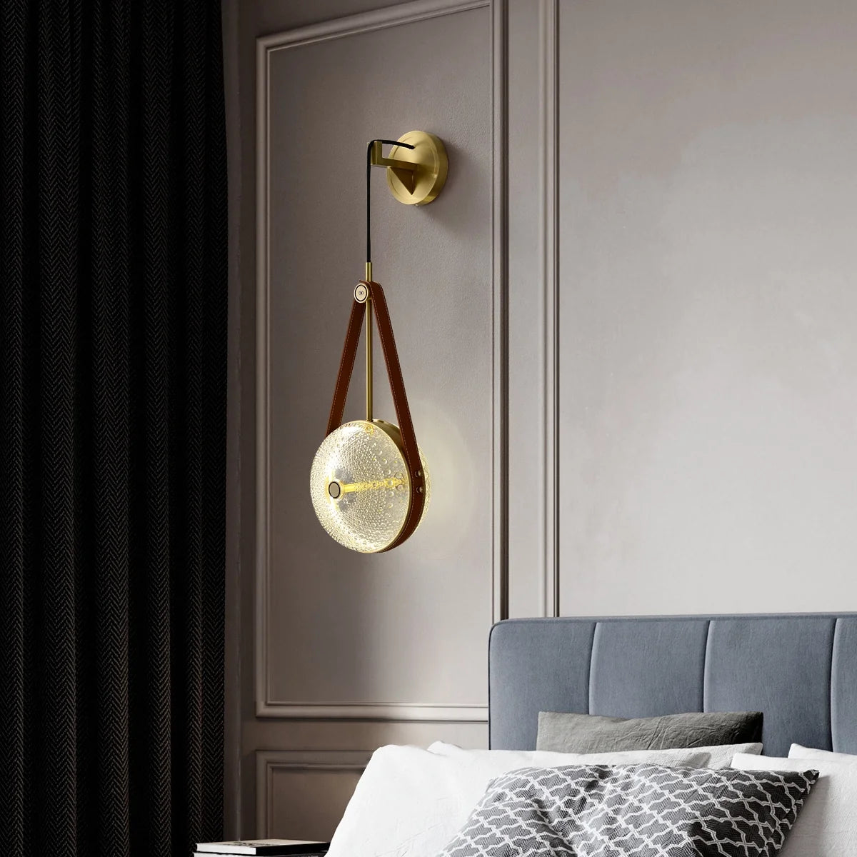Luxury Antique European Wall Lamps - Derby LED Wall Sconce Lamp - view 4