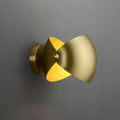Eirene Elegant Italian Brass Wall Sconce - view 1