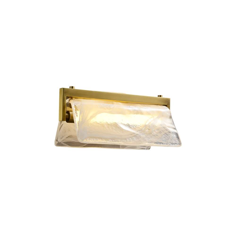 Modern Cloud Fog Glass Shade Wall Sconce - view 8
