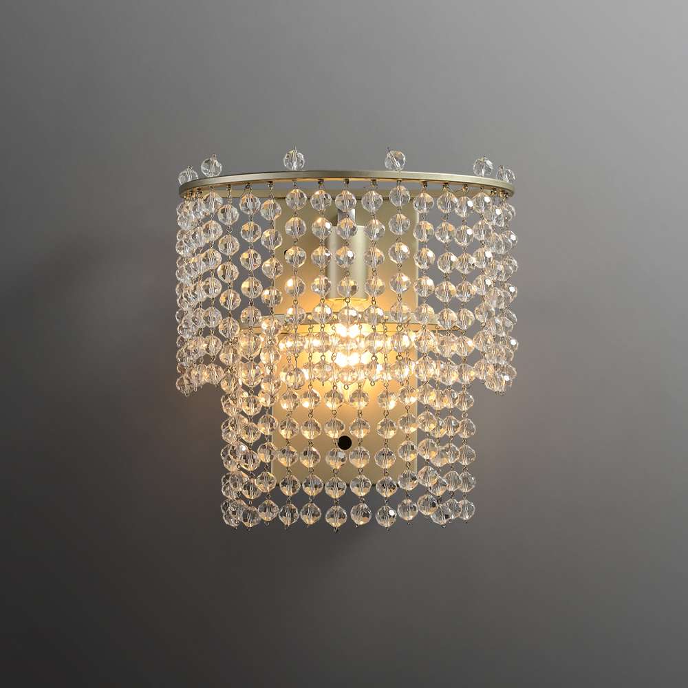 Perrene Modern 2 Tier Sconce Light Fixture - view 1