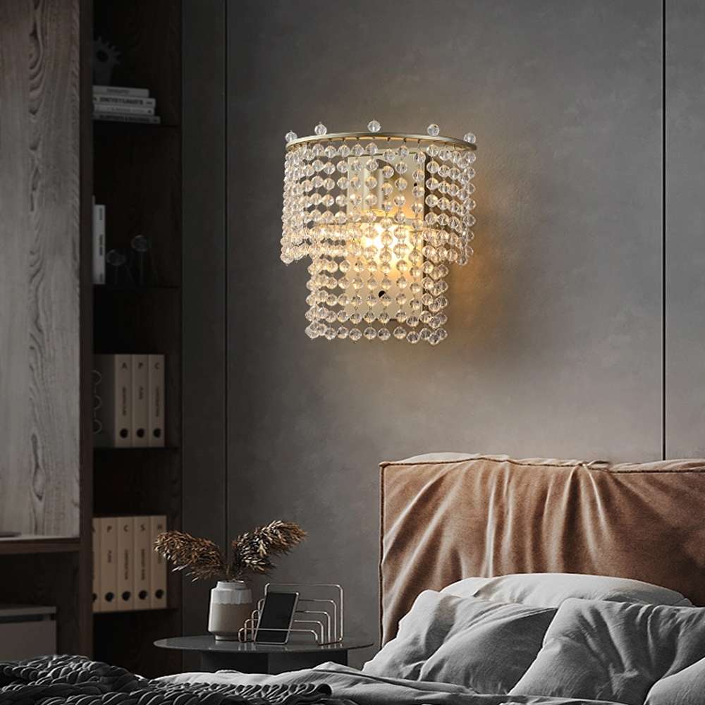 Perrene Modern 2 Tier Sconce Light Fixture - view 3