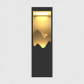 Modern Layered Cuboid LED Outdoor Sconce Light Fixture - view 1