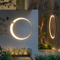 Modern Round Gray Waterproof Wall Lights For Home Decorative - view 1