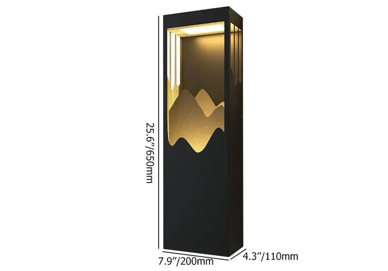 Contemporary Layered Cuboid Sconce Lamp for Home Lighting - view 9