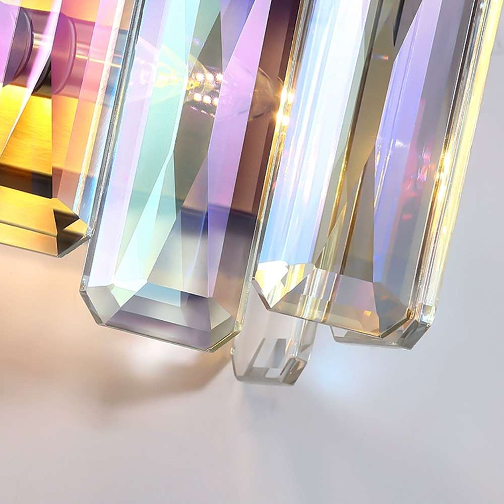 Modern Colorful Crystal Wall Sconce for Living Room - view 7