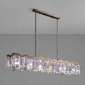Modern Colorful Crystal Chandelier for Dining Room - view 1