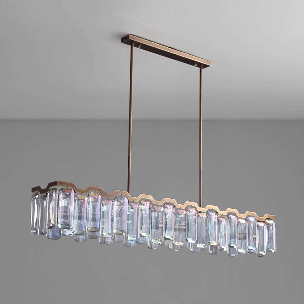 Modern Colorful Crystal Chandelier for Dining Room - view 2