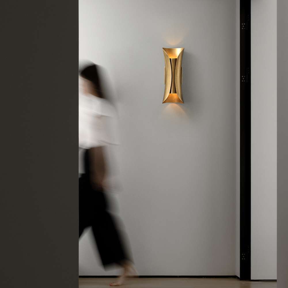 Modern Brushed Bronze Wall Sconce for Living Room - view 5