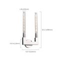 Modern Polished Nickel Wall Sconce for Living Room - view 8
