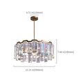 Contemporary Colorful Crystal Chandelier - view 8