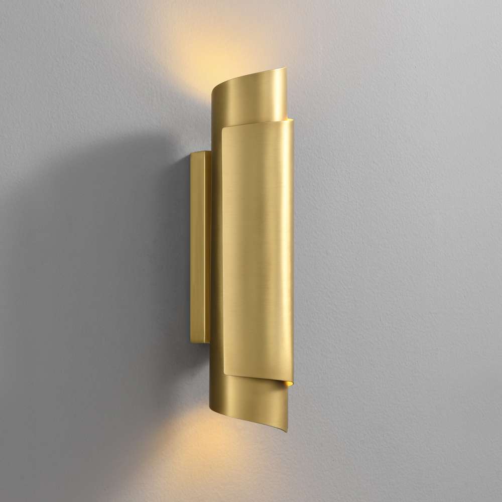 Modern Brass Sconce for Living Room Lighting - view 1