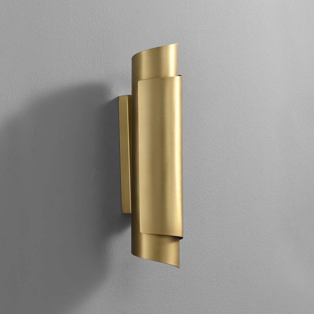 Modern Brass Sconce for Living Room Lighting - view 2