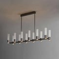 Minimalist Glass Island Chandelier - view 1