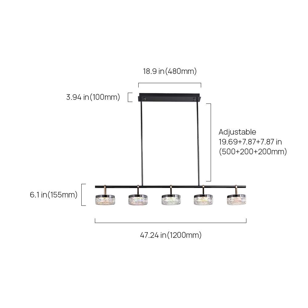 Unique Modern Kitchen Island Pendant Light - view 9