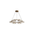 Unique Glass Chandelier for Living Room Interiors - view 8