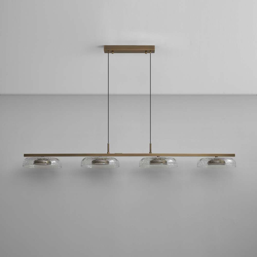 Unique Glass Kitchen Chandelier for Modern Interiors - view 2