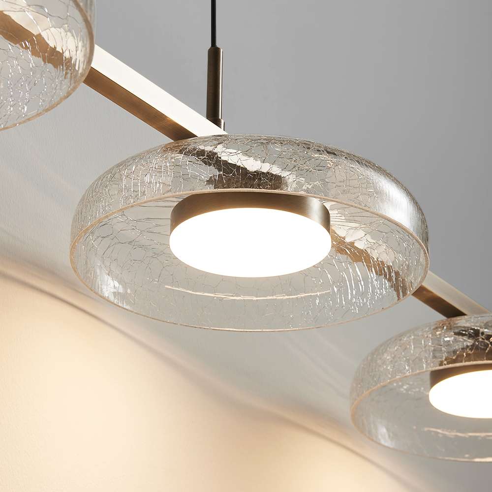 Unique Glass Kitchen Chandelier for Modern Interiors - view 7