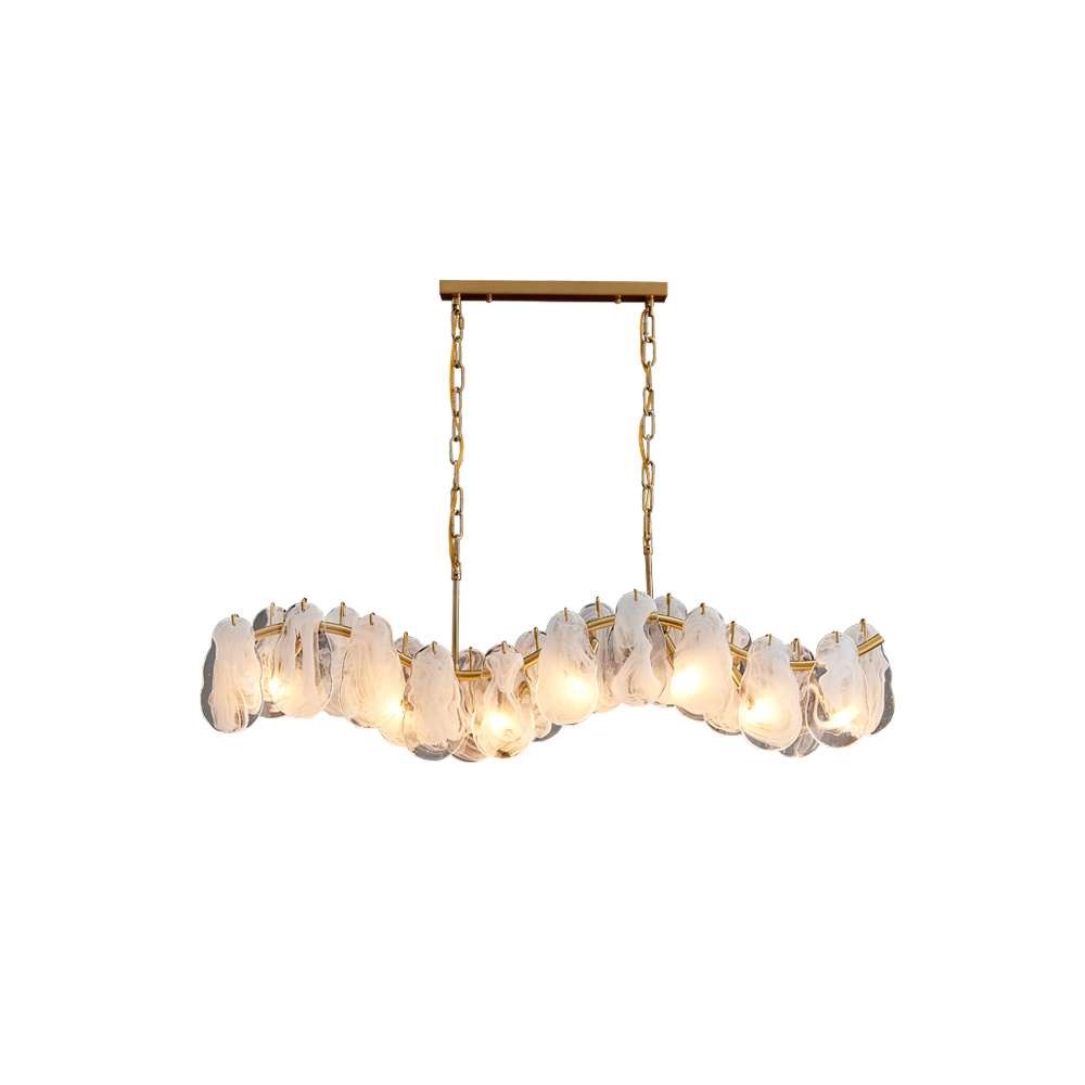 Rustic Modern Farmhouse Chandelier for Dining Room - view 9