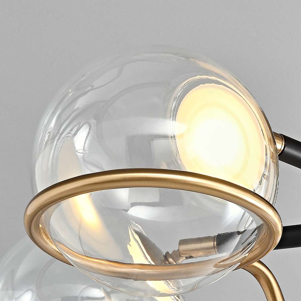 Modern Glass Globe Bubble Chandelier - view 6