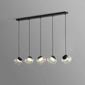 Light for Dining Room - Trufa Long Plate 5 Heads Pendant Light - view 1