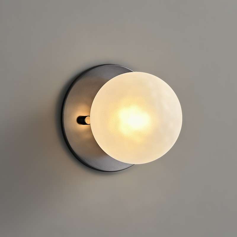 Living Room Lamp - Black Metal Bedside Sconces for Modern Home Decor - view 1