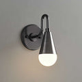 Black Mid Century Modern Wall Light - view 1