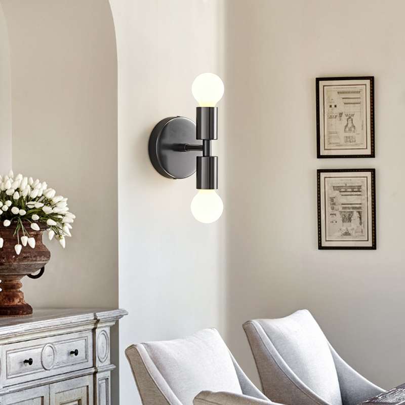 Black Sconce for Bedroom & Hallway - view 3