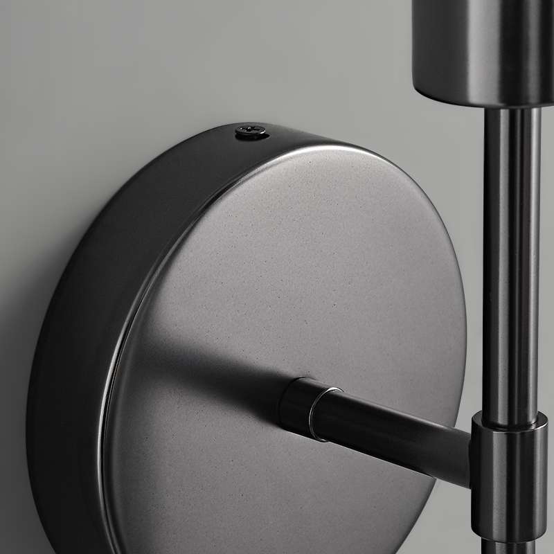 Black Wall Sconce – Hallway Light Fixtures & Modern Bathroom Lighting - view 6