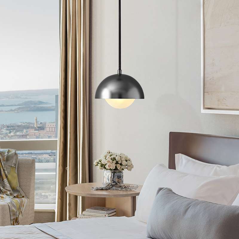 Black Minimalist Pendant Light for Dining Room - view 3