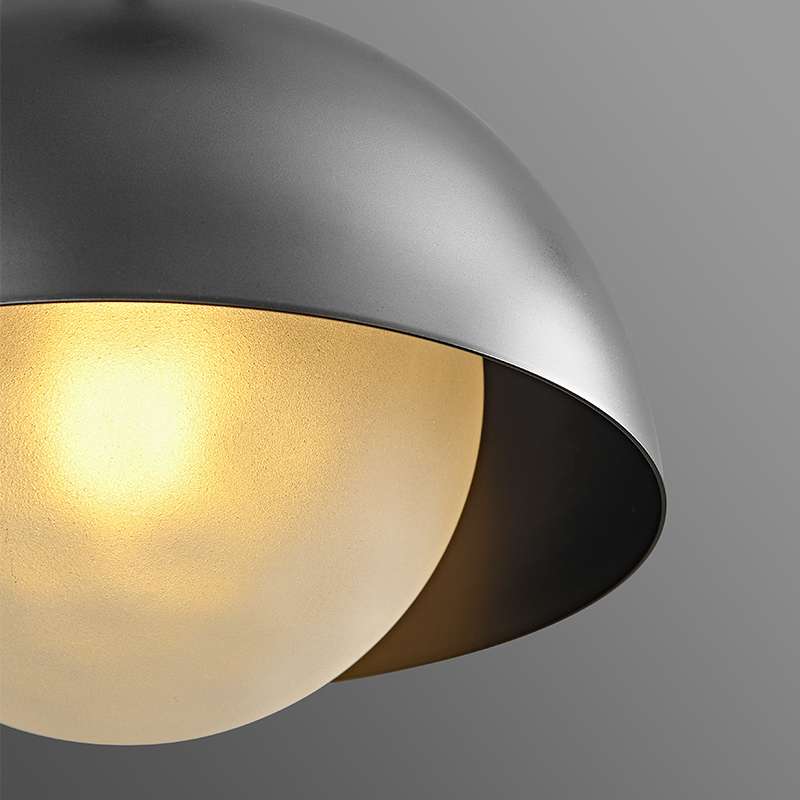 Black Minimalist Pendant Light for Dining Room - view 5