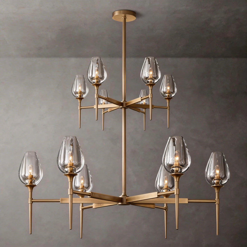 Crystal Round Chandelier - view 1