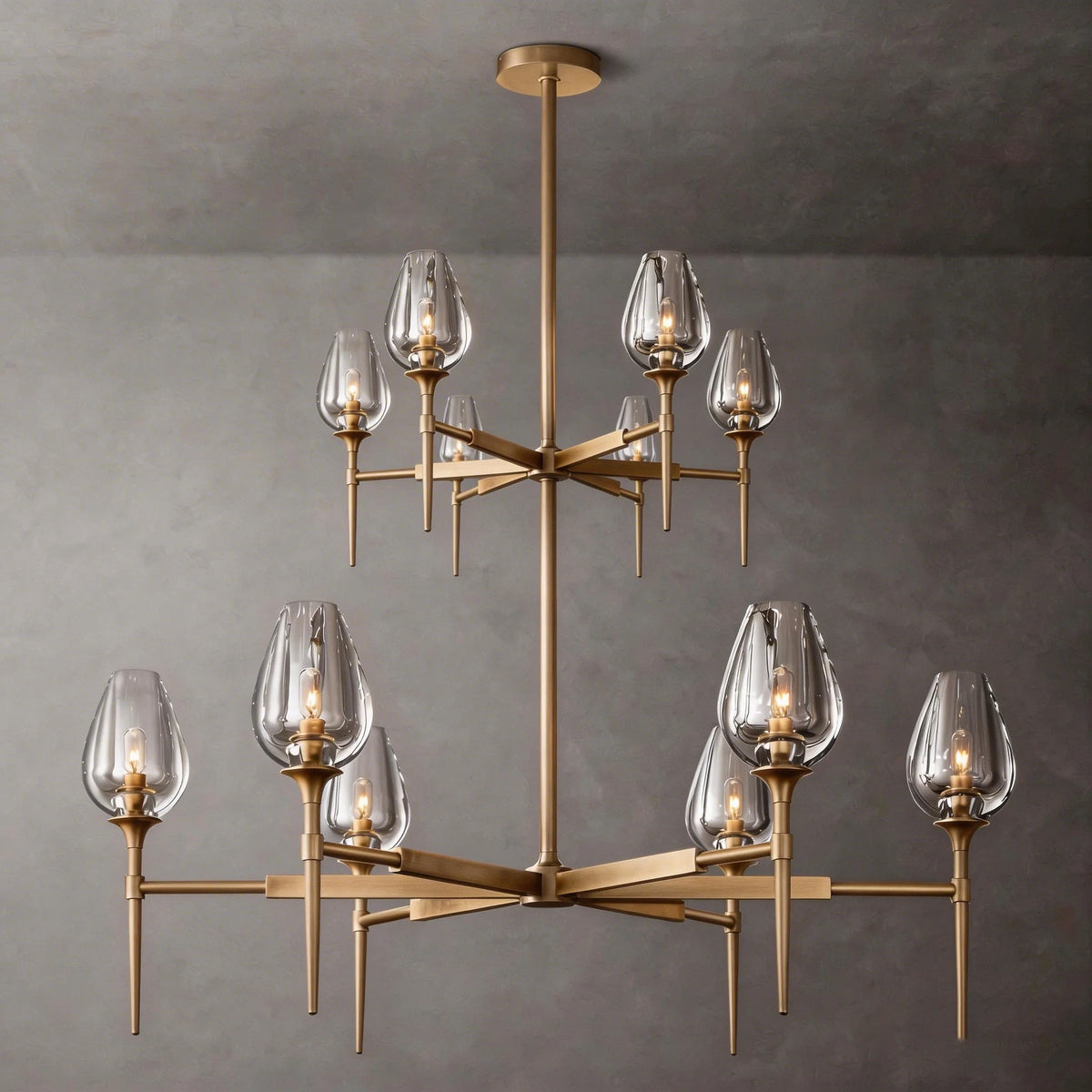 Crystal Round Chandelier - view 1