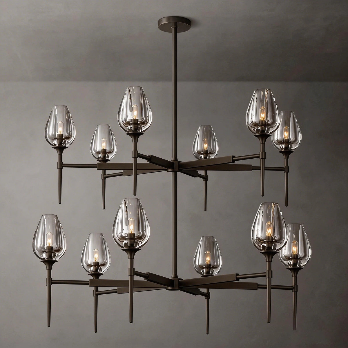Crystal Round Chandelier - view 2
