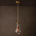 Rain Drops 1 Lights Cord Round Chandelier - view 1