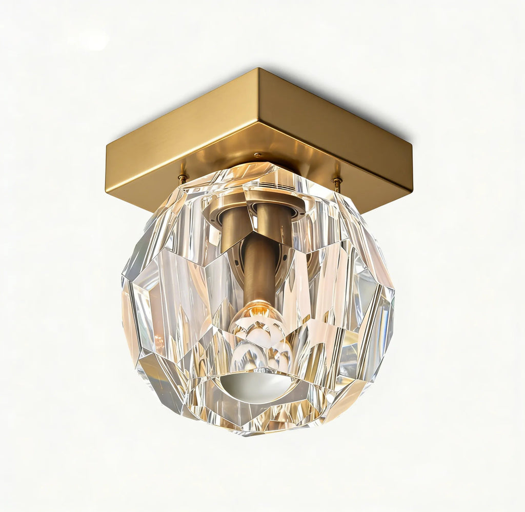 Glass Petite Flushmount - view 4