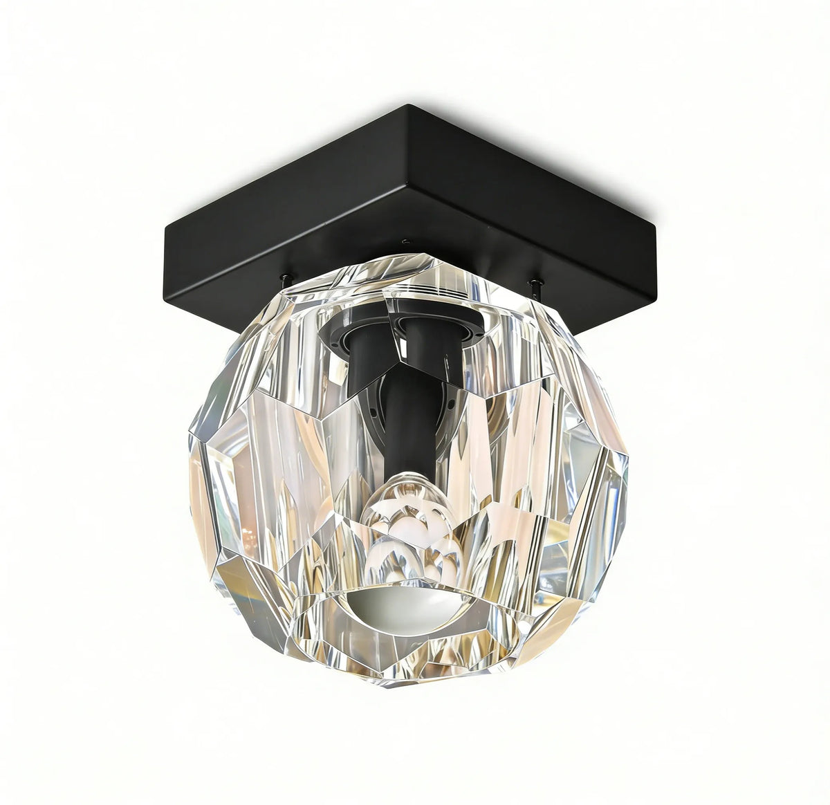 Glass Petite Flushmount - view 5