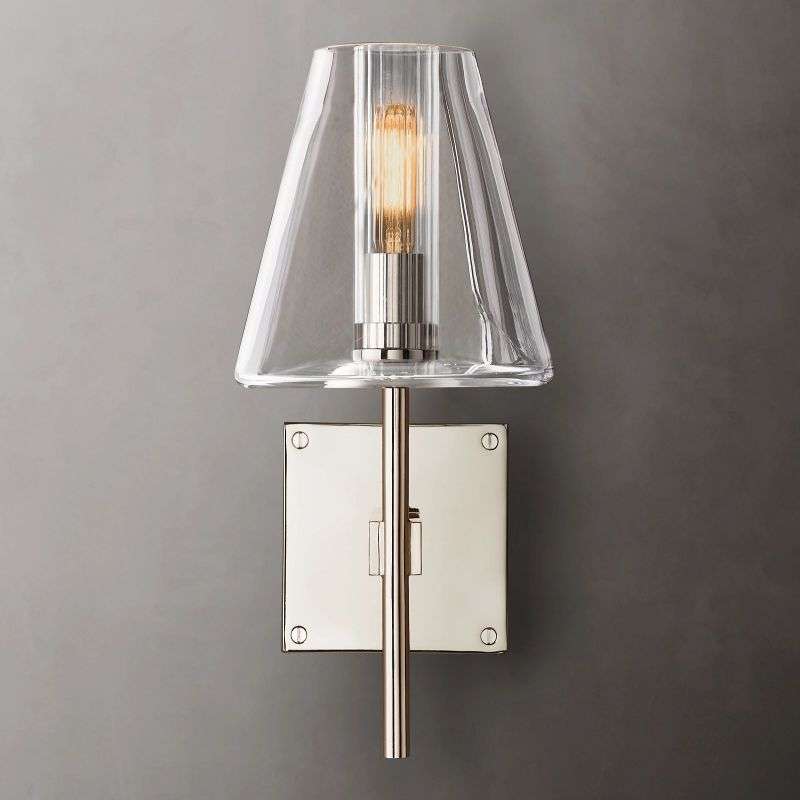 Fulham Glass Shade Sconce - view 7