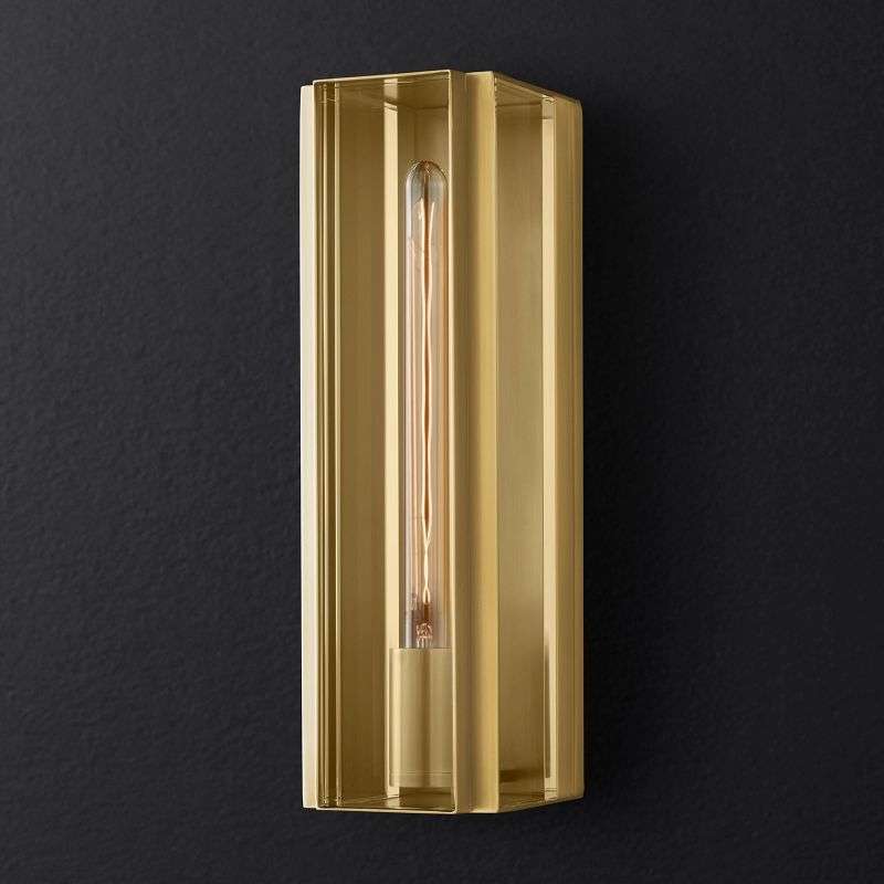 Rosewood Wall Sconce - Blends Natural Wood Warmth With Modern Design. - view 1