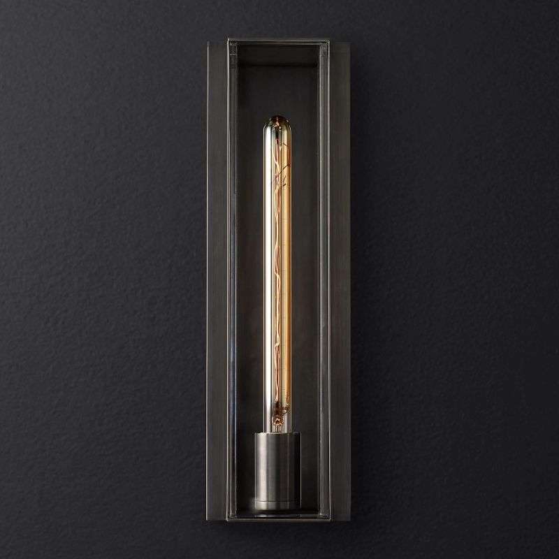 Rosewood Wall Sconce - Blends Natural Wood Warmth With Modern Design. - view 7