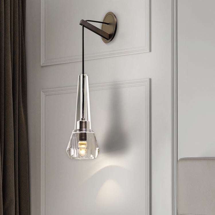 Fontenay Modern Crystal Sconce - view 3