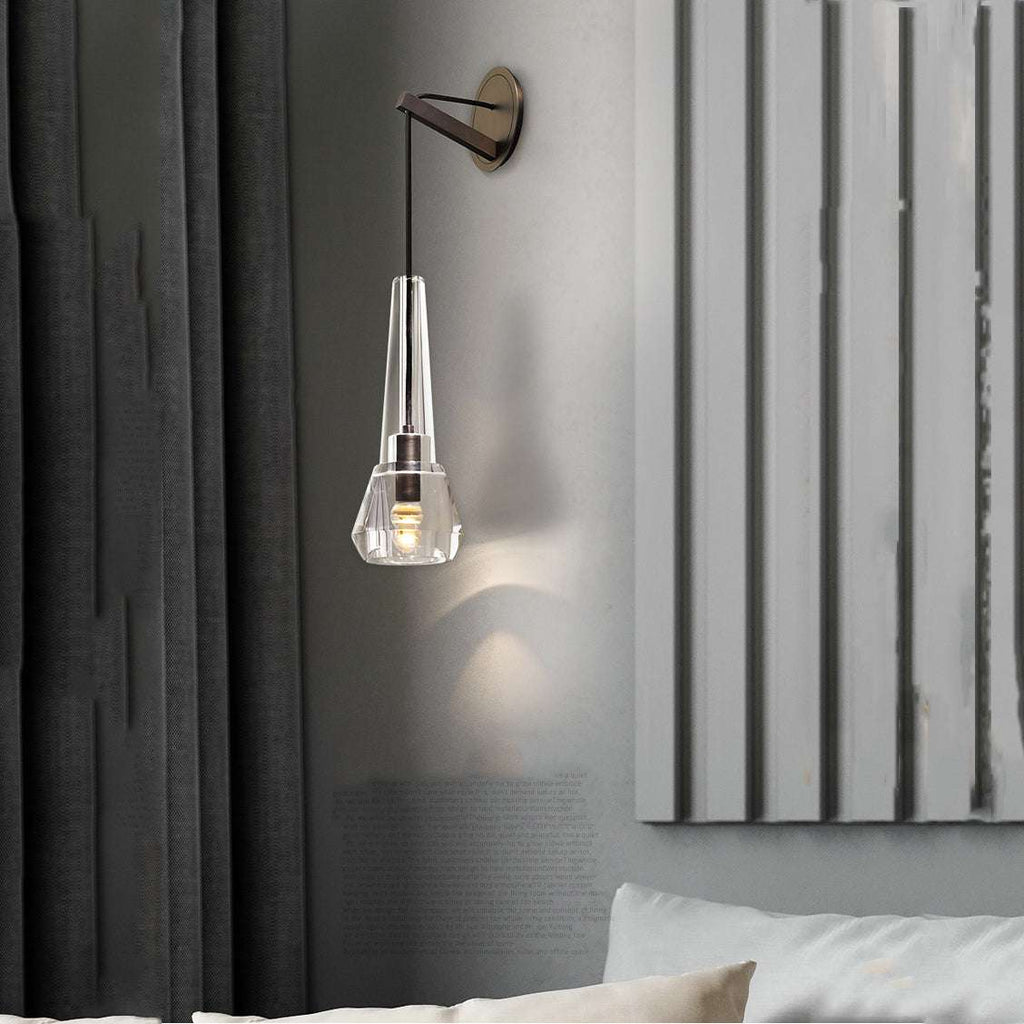 Fontenay Modern Crystal Sconce - view 4