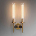 Alouette Brass Double Candle Sconce - view 1