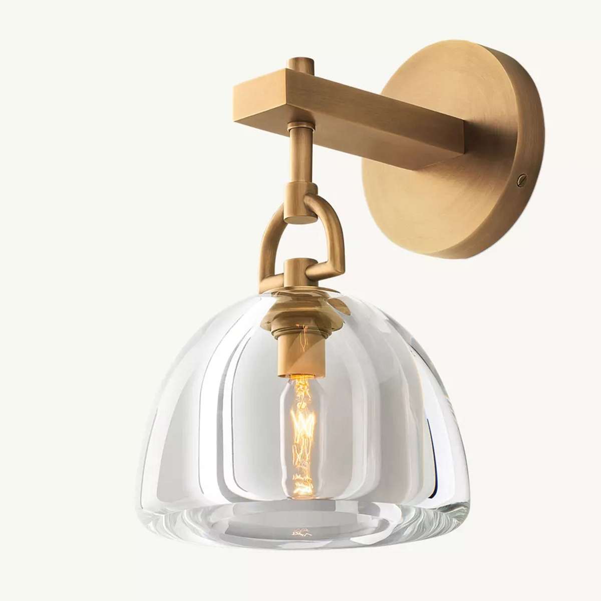 Botanist Dome Crystal Sconce - view 10