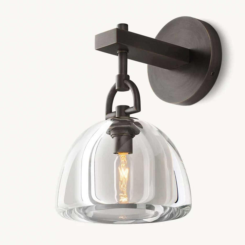 Botanist Dome Crystal Sconce - view 6