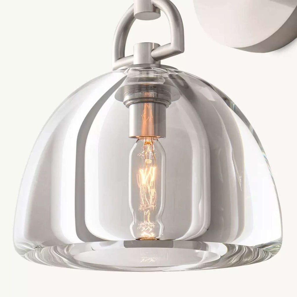 Botanist Dome Crystal Sconce - view 9